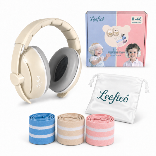 baby en peuter oorbescherming set  4 in1